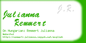 julianna remmert business card